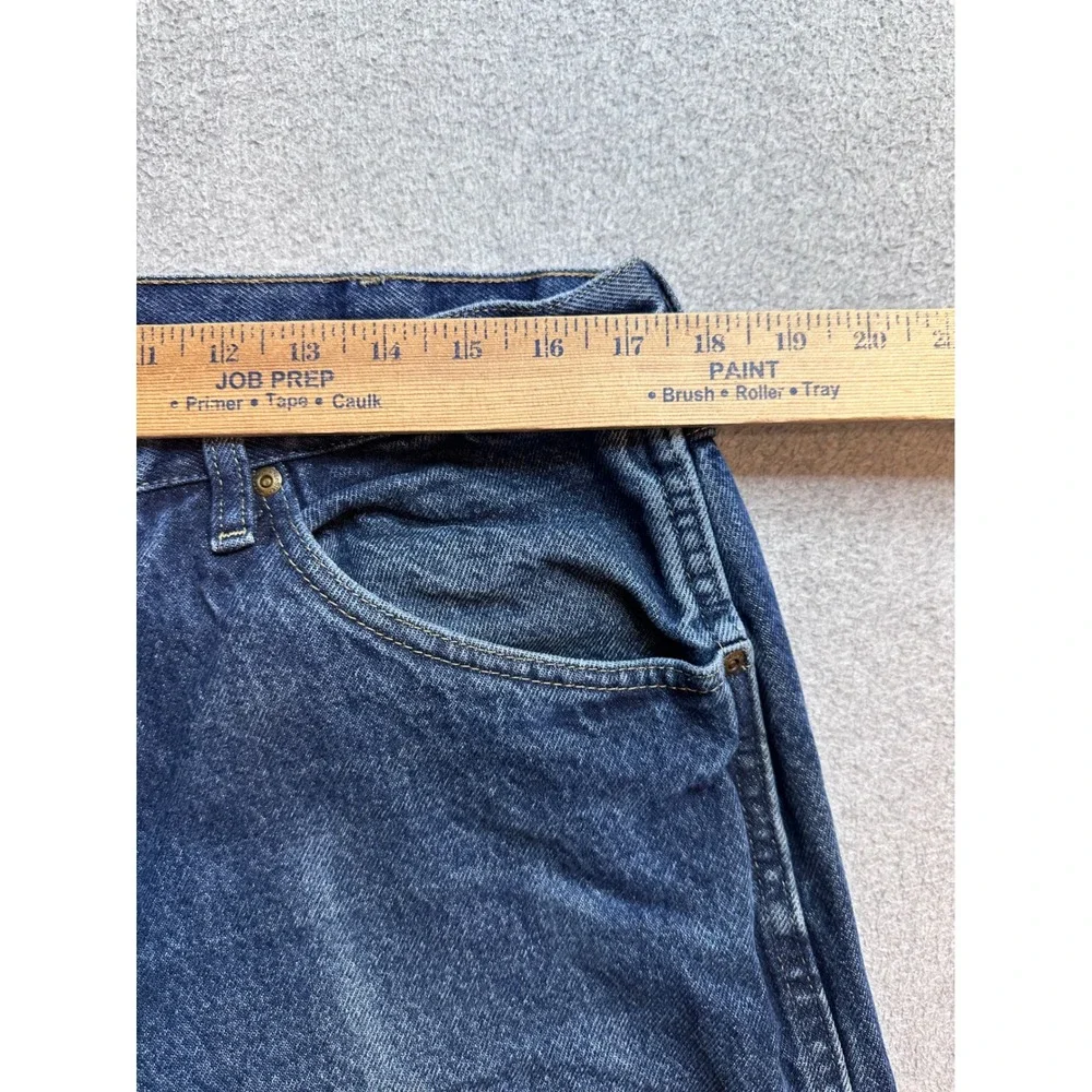 Wrangler Regular Fit‎ Jeans Mens 36x34 (35x32) Medium Wash Blue Denim 96501MR